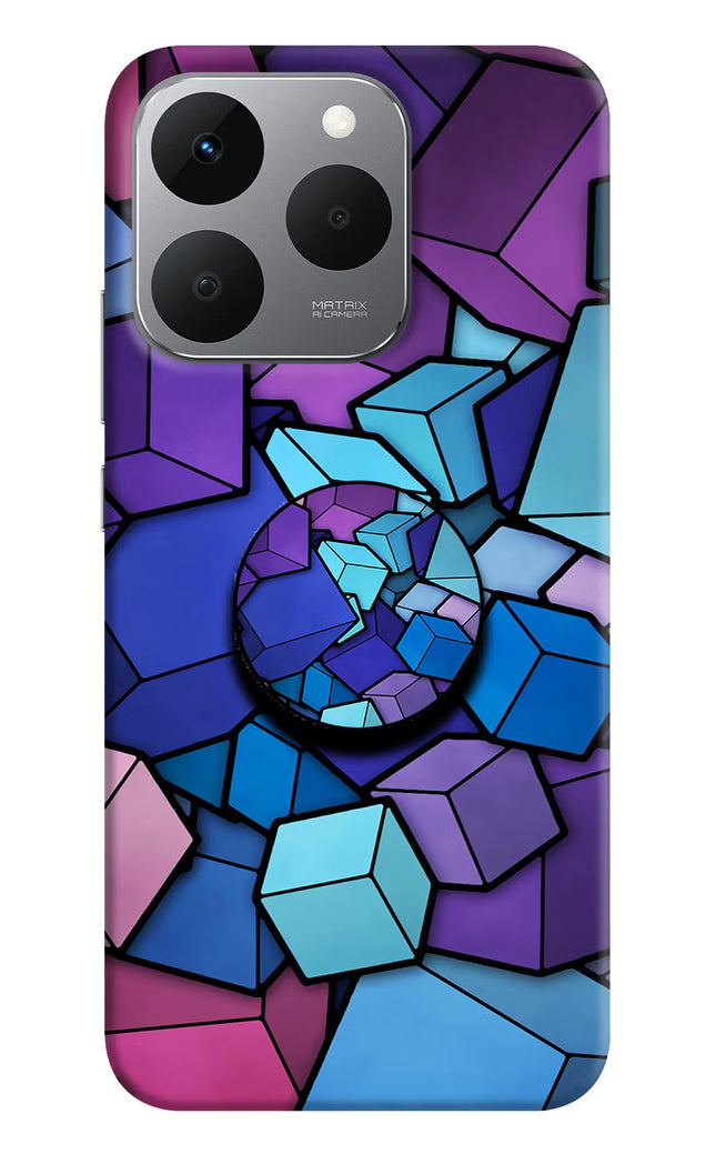 Cubic Abstract Realme 15T 5G Pop Case