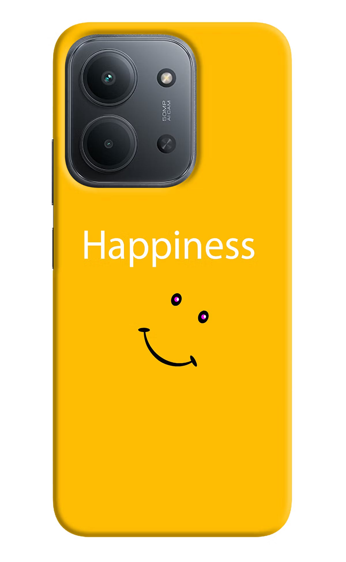 Happiness With Smiley Redmi 15C 5G Back Cover