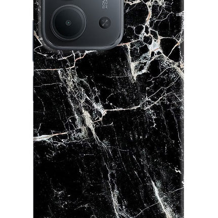 Black Marble Texture Redmi 15C 5G Back Cover