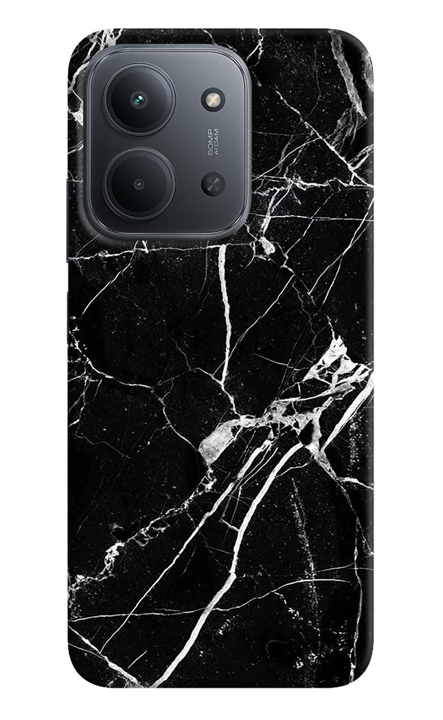 Black Marble Pattern Redmi 15C 5G Back Cover