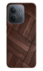 Wooden Texture Design Redmi 15C 5G Back Cover
