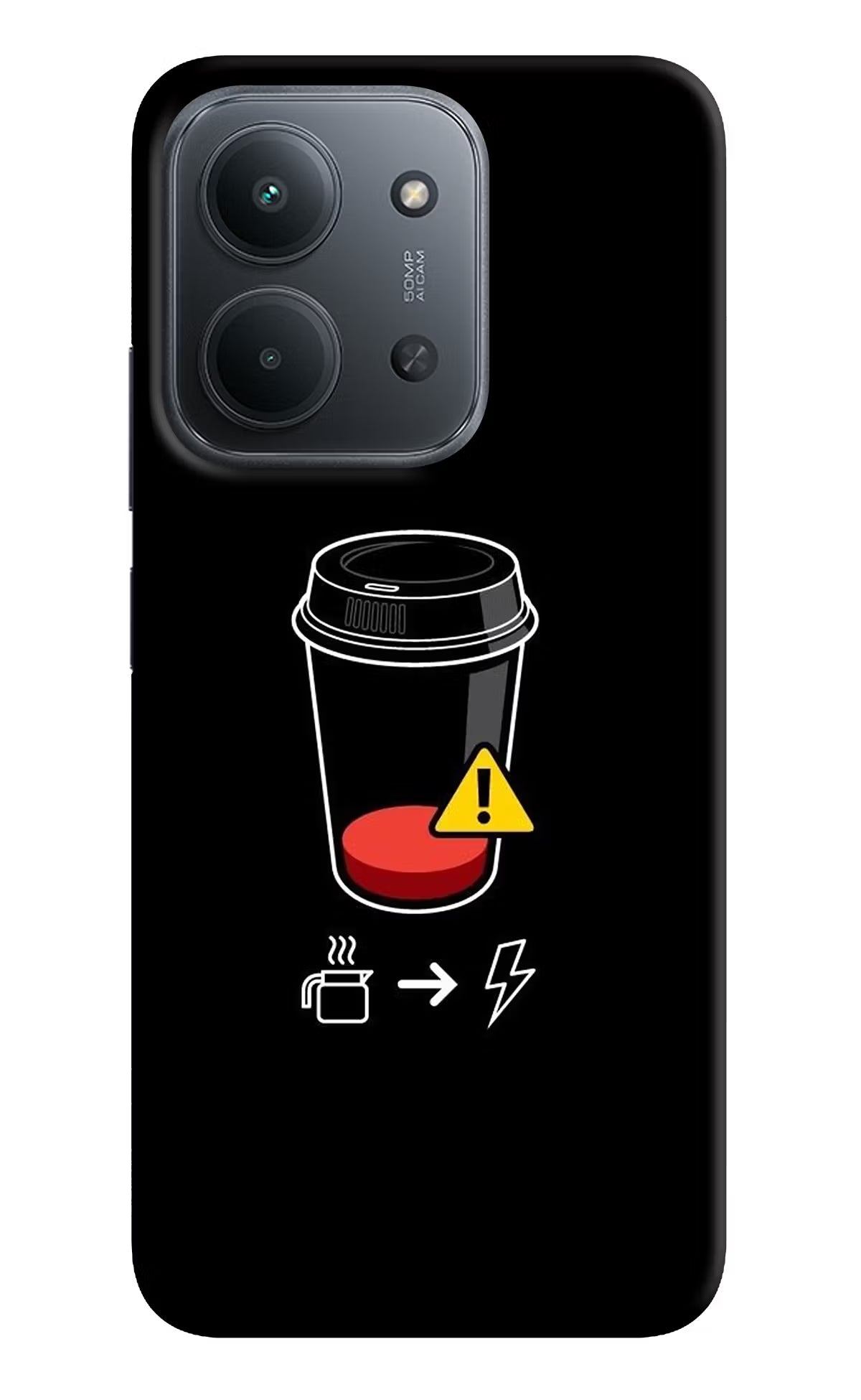Coffee Redmi 15C 5G Back Cover