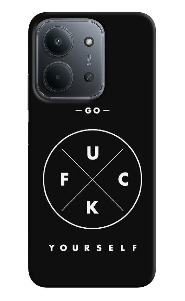 Go Fuck Yourself Redmi 15C 5G Back Cover