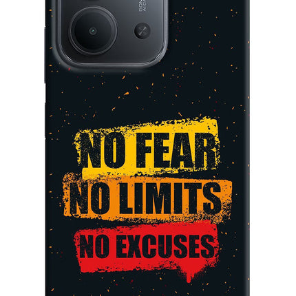 No Fear No Limits No Excuse Redmi 15C 5G Back Cover