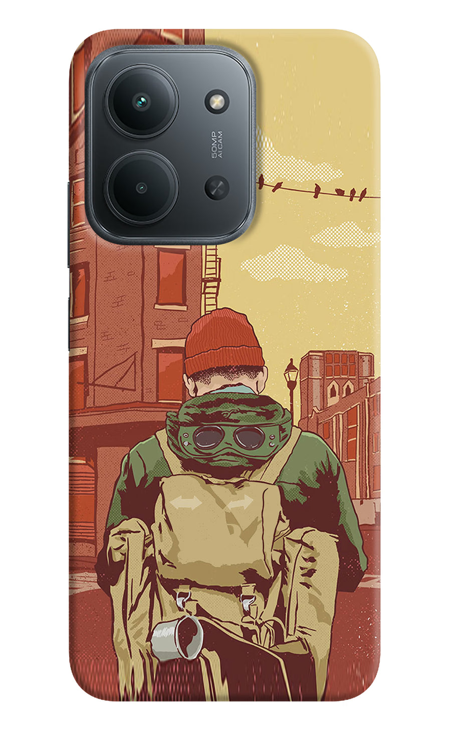Adventurous Redmi 15C 5G Back Cover, Hard case