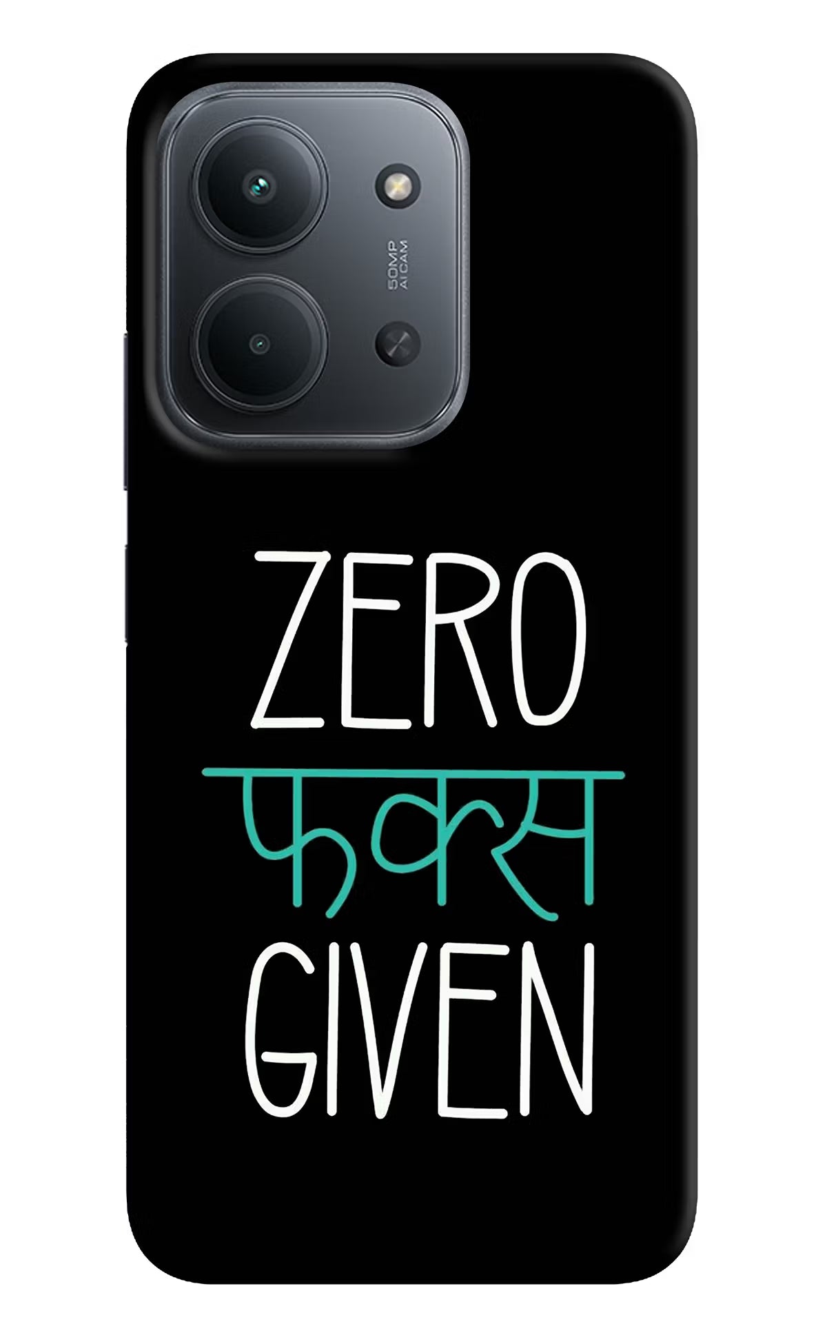 Zero Fucks Given Redmi 15C 5G Back Cover