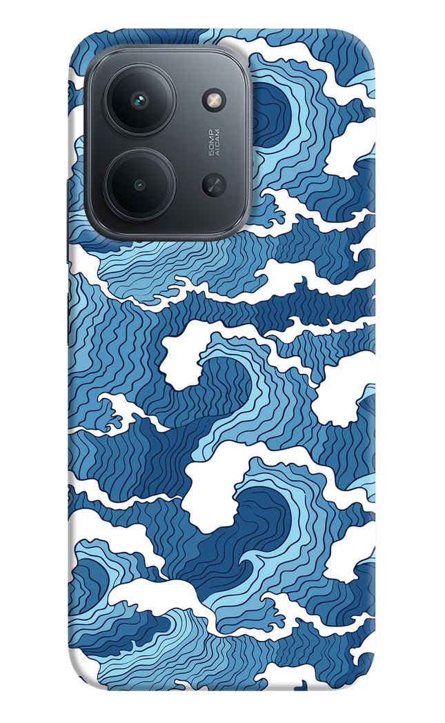 Blue Waves Redmi 15C 5G Back Cover