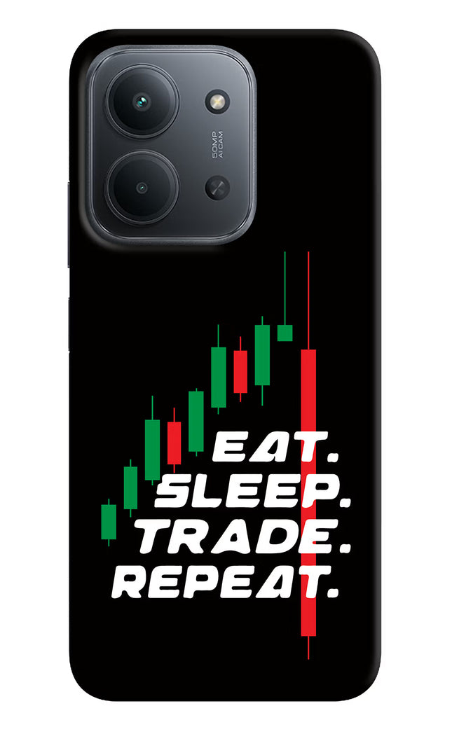 Eat Sleep Trade Repeat Redmi 15C 5G Back Cover