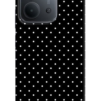 White Dots Redmi 15C 5G Back Cover