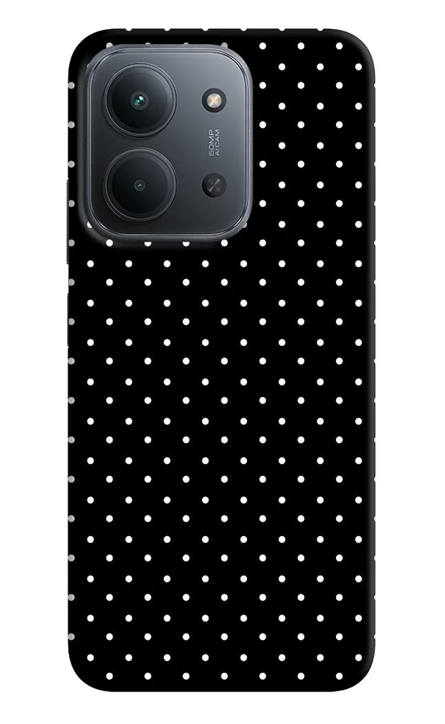 White Dots Redmi 15C 5G Back Cover