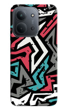 Geometric Graffiti Redmi 15C 5G Back Cover