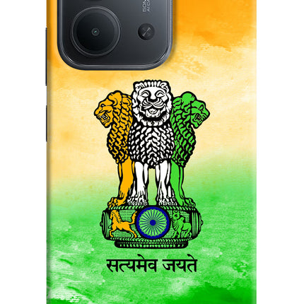 Satyamev Jayate Flag Redmi 15C 5G Back Cover