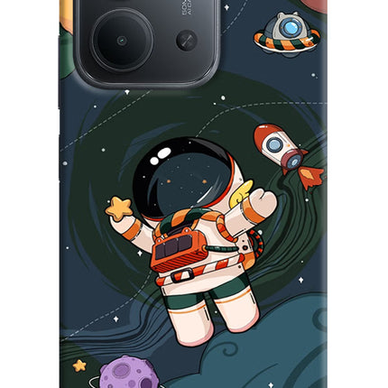 Cartoon Astronaut Redmi 15C 5G Back Cover