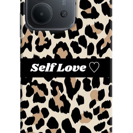 Leopard Print Self Love Redmi 15C 5G Back Cover