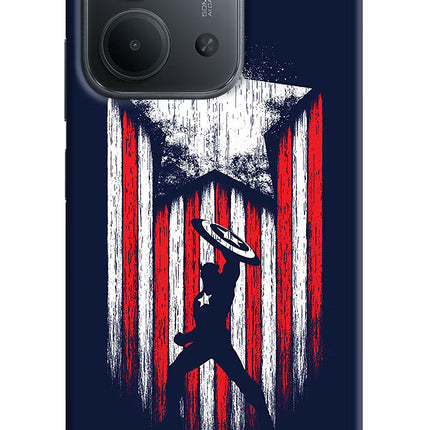 Captain America Marvel Art Redmi 15C 5G Back Cover