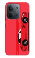 Red Velocity Redmi 15C 5G Back Cover