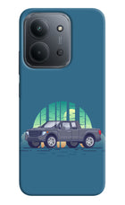 Retro Garage Vibe Redmi 15C 5G Back Cover