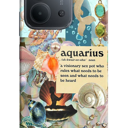 Aquarius Zodiac Redmi 15C 5G Back Cover