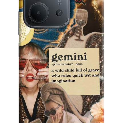 Gemini Zodiac Redmi 15C 5G Back Cover