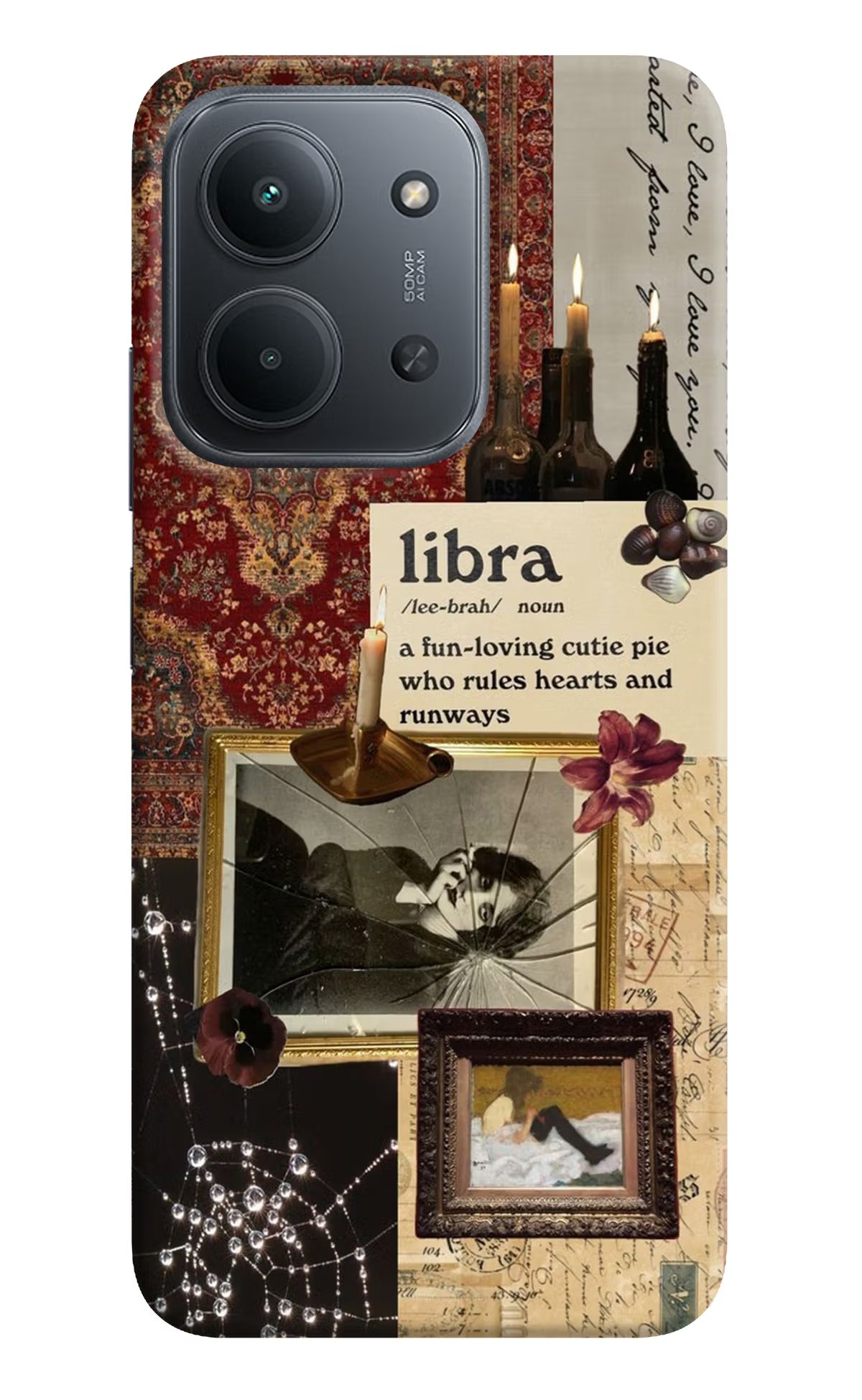 Libra Zodiac Redmi 15C 5G Back Cover