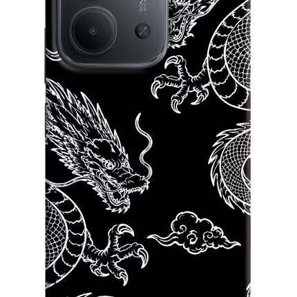 Twin Dragons Redmi 15C 5G Hard Case Back Cover by Casekaro