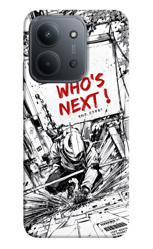 Who's Next Redmi 15C 5G Hard Case Back Cover by Casekaro