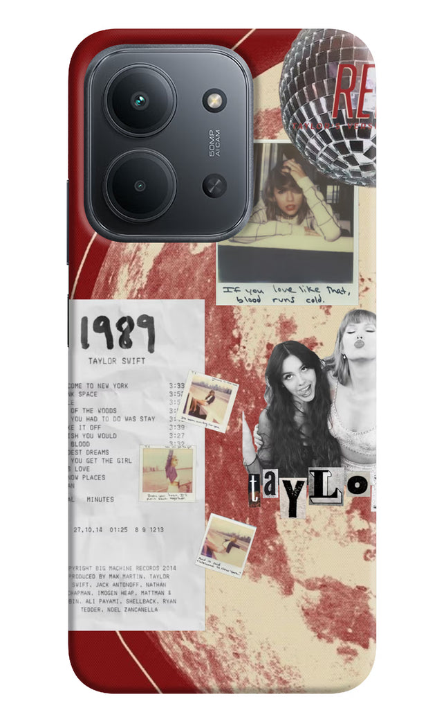 Taylor Swift Redmi 15C 5G Hard Case Back Cover by Casekaro