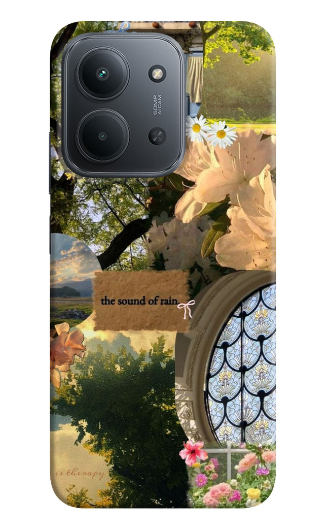 Rain Redmi 15C 5G Hard Case Back Cover by Casekaro