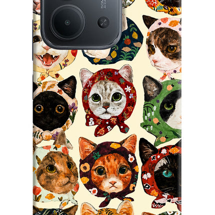 Cool Cat Redmi 15C 5G Hard Case Back Cover by Casekaro