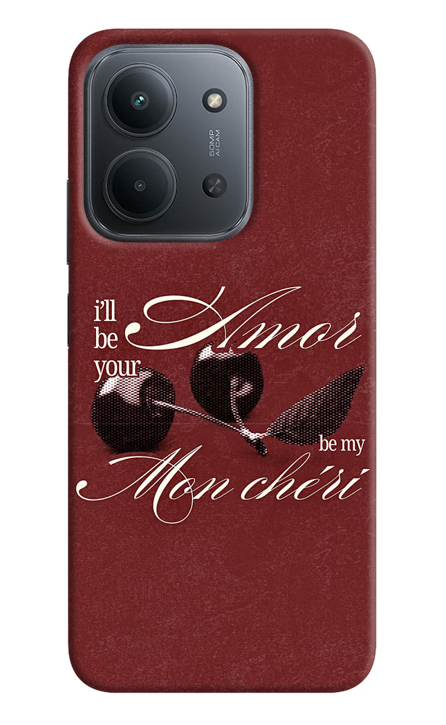 Velvet Cherry Redmi 15C 5G Hard Case Back Cover by Casekaro
