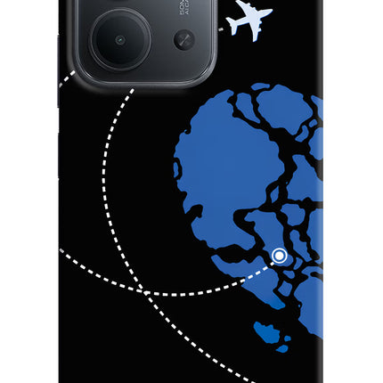 Love Orbit Redmi 15C 5G Hard Case Back Cover by Casekaro