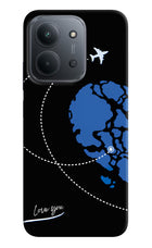Love Orbit Redmi 15C 5G Hard Case Back Cover by Casekaro