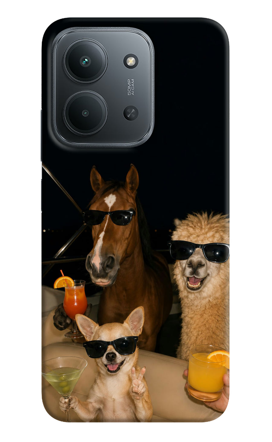 Party Squad Redmi 15C 5G Back Cover, Hard case