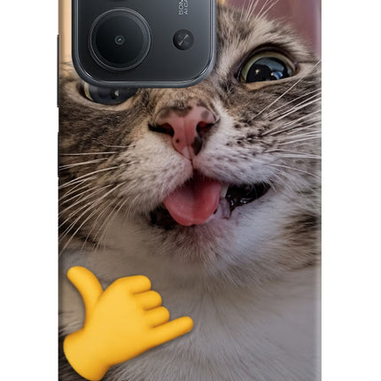 Silly Cat Call Redmi 15C 5G Hard Case Back Cover by Casekaro
