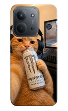 Gamer Cat Energy Redmi 15C 5G Hard Case Back Cover by Casekaro