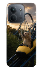 Rollercoaster Dog Redmi 15C 5G Hard Case Back Cover by Casekaro