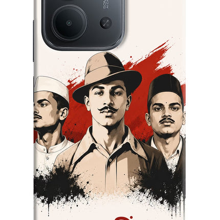 Bhagat Singh Trio Redmi 15C 5G Hard Case Back Cover by Casekaro
