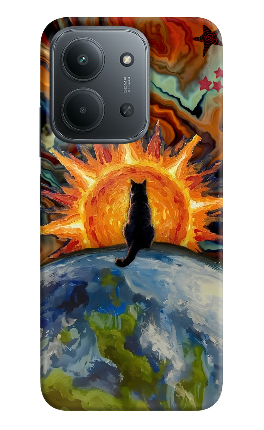 Sunrise Beyond Redmi 15C 5G Back Cover, Hard case