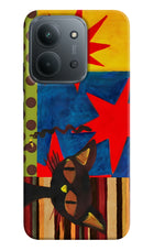 Pop Cat Redmi 15C 5G Hard Case Back Cover by Casekaro