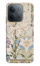 White Lily Redmi 15C 5G Hard Case Back Cover by Casekaro