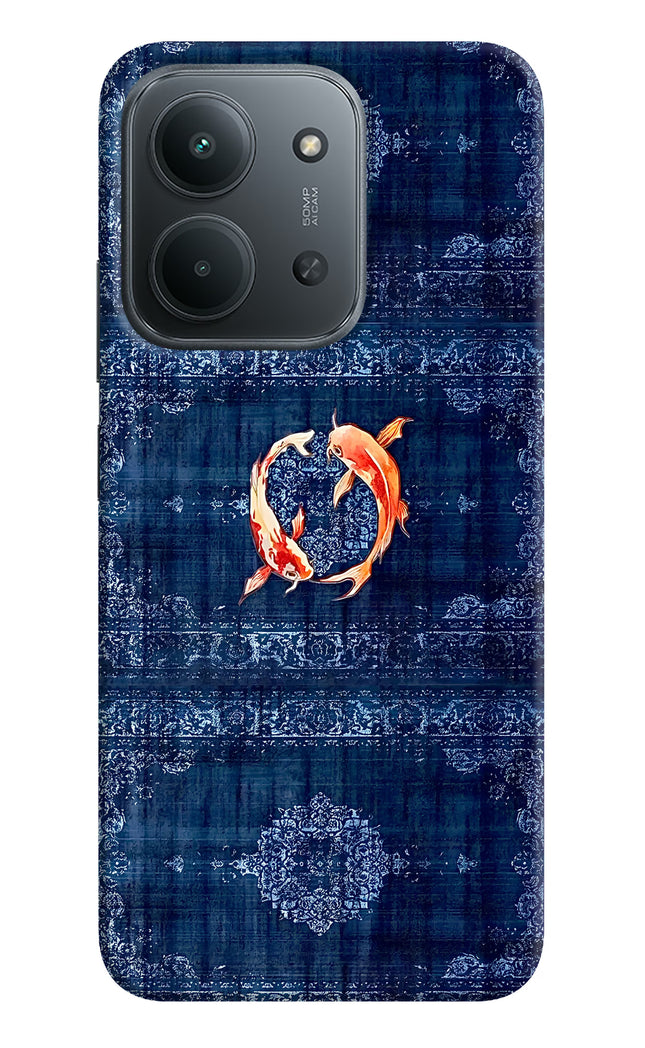 Koi Blue Redmi 15C 5G Hard Case Back Cover by Casekaro
