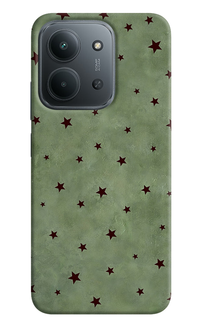 Green Stars Redmi 15C 5G Hard Case Back Cover by Casekaro