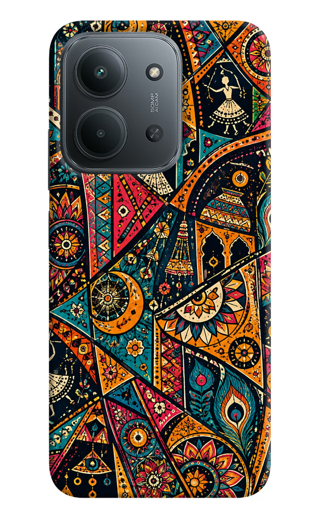 Folk Print Redmi 15C 5G Hard Case Back Cover by Casekaro