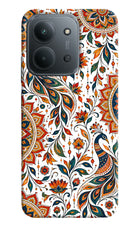 White Mayura Redmi 15C 5G Hard Case Back Cover by Casekaro
