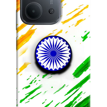 Indian Flag Ashoka Chakra Redmi 15C 5G Pop Case