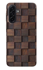 Wooden Cube Design Samsung A17 5G Hard Case Back Cover by Casekaro