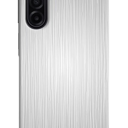 Wooden Grey Texture Samsung A17 5G Hard Case Back Cover by Casekaro
