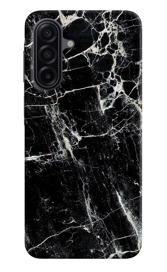 Black Marble Texture Samsung A17 5G Hard Case Back Cover by Casekaro