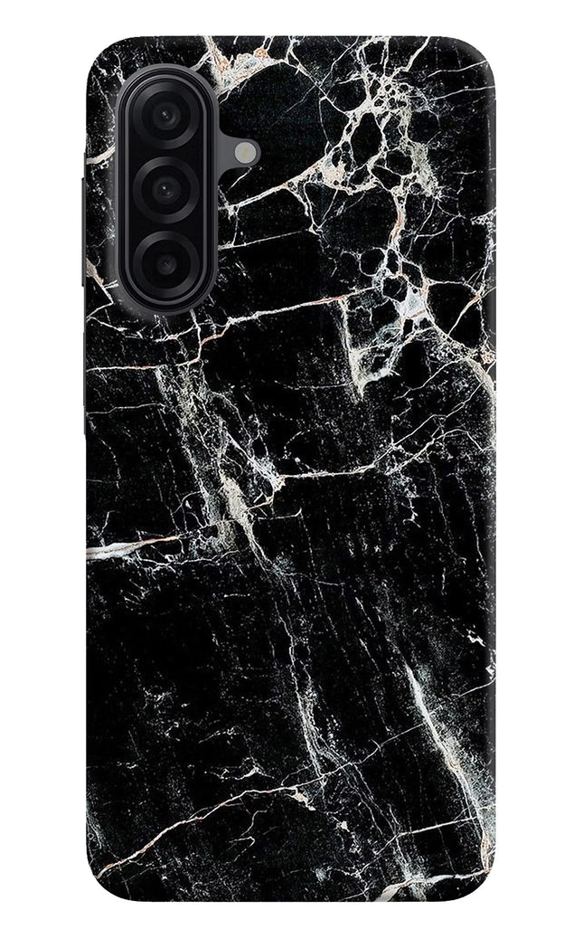 Black Marble Texture Samsung A17 5G Hard Case Back Cover by Casekaro