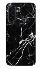 Black Marble Pattern Samsung A17 5G Hard Case Back Cover by Casekaro